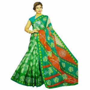 cotton saree look, cotton saree green, cotton sarees varieties
