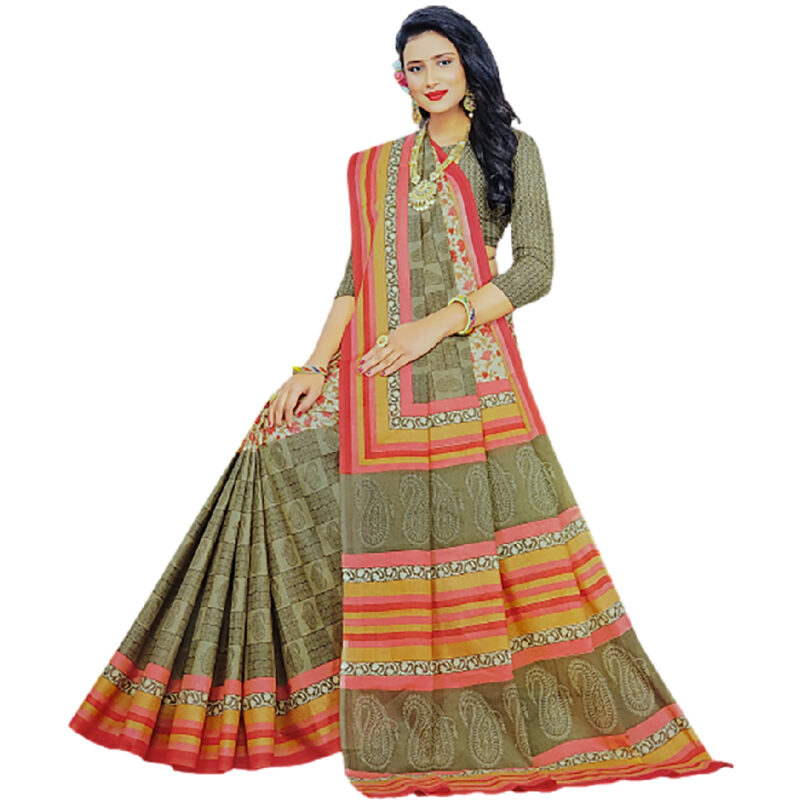 Buy kashvi sarees Printed Daily Wear Georgette Red, Blue, Beige Sarees  Online @ Best Price In India | Flipkart.com