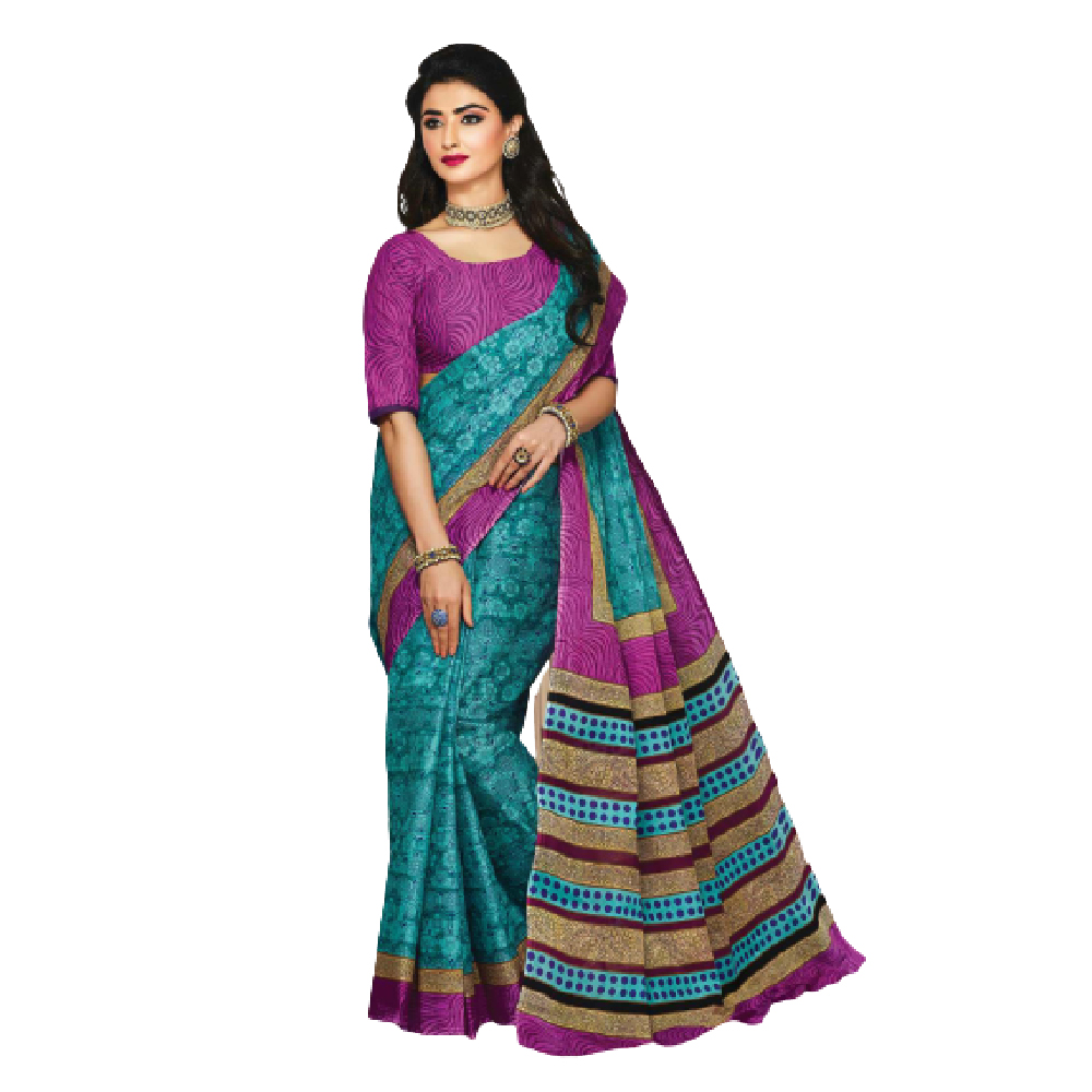 Karishma cotton sarees With blouse - revneo